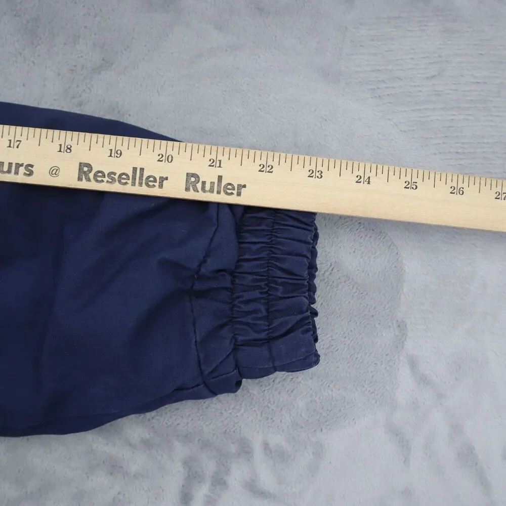 OutBrook Jacket Womens M Blue Collared Full Zip Button Down Long Sleeve Outwear